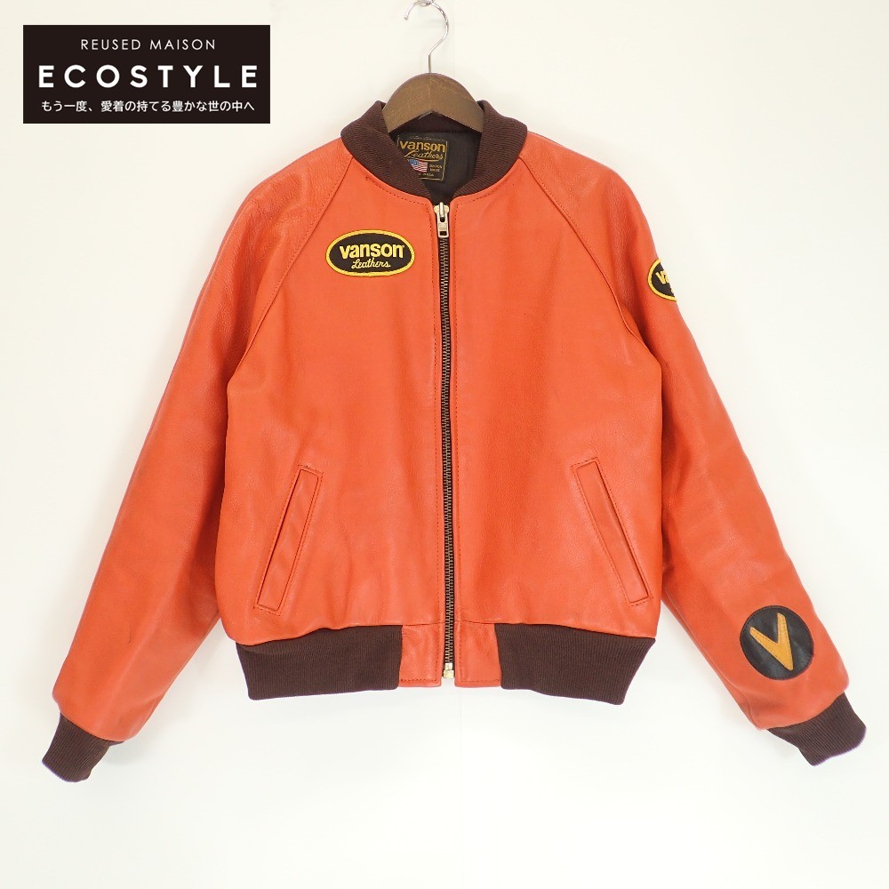 楽天市場】VANSON バンソン TJV オールレザー スタジャン/ ジャケット