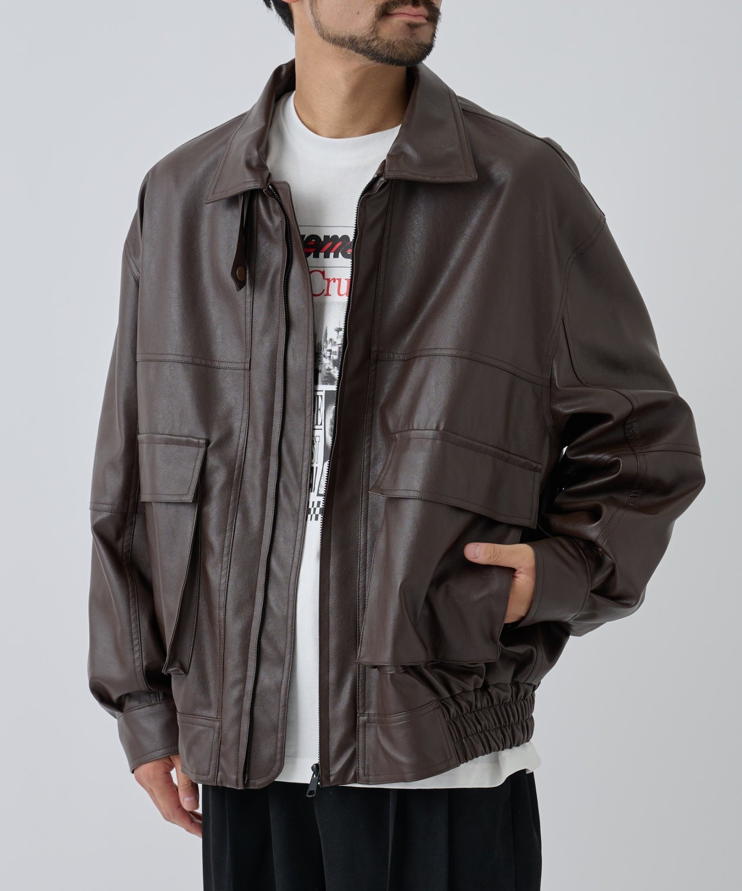 COLONY 2139｜【新色追加】ヴィンテージレザーライクA2フライト