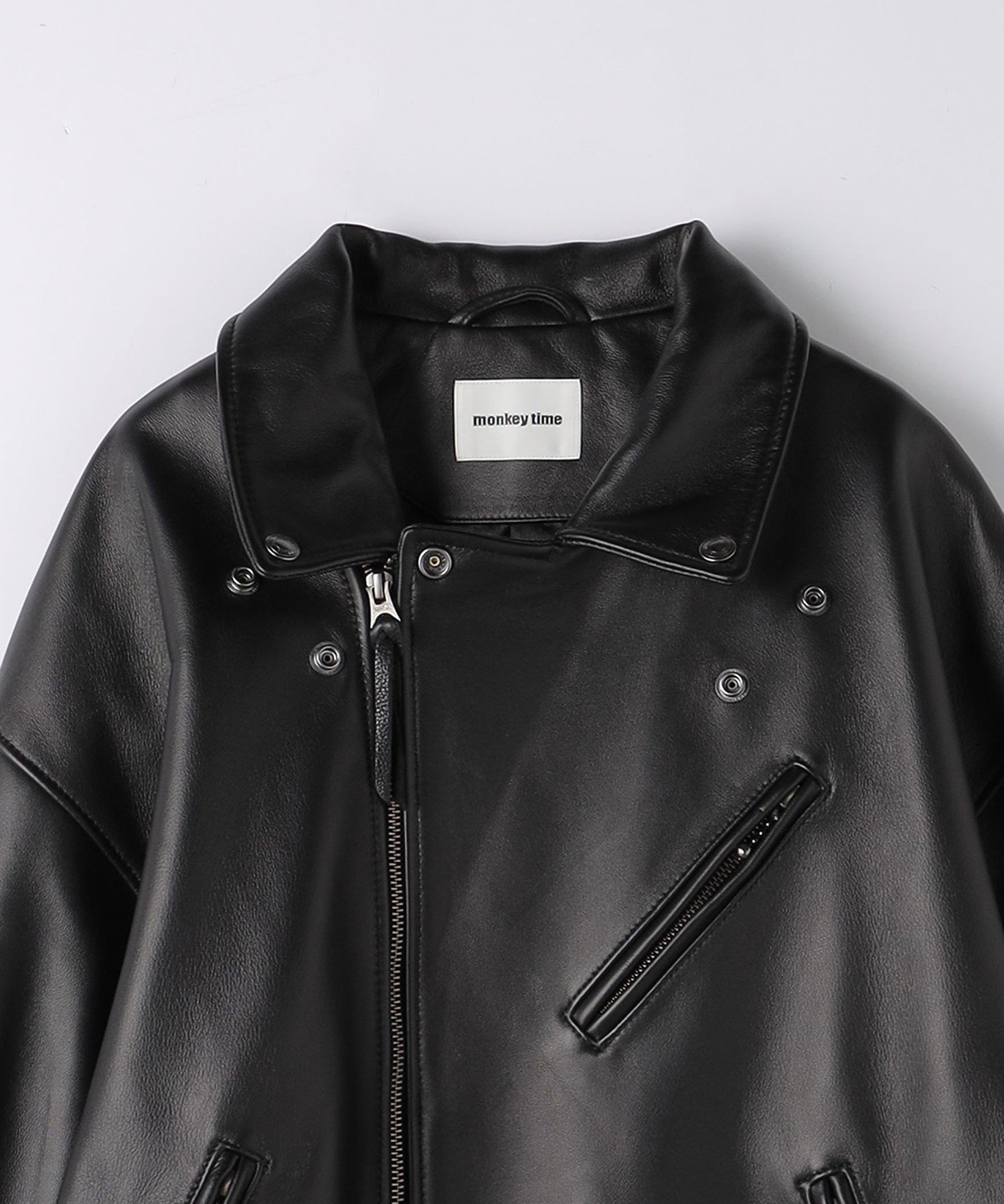 【美品】BEAUTY & YOUTHシープレザーシングルライダースジャケット BEAUTY&YOUTH UNITED ARROWS｜シープレザー シングル ライダース