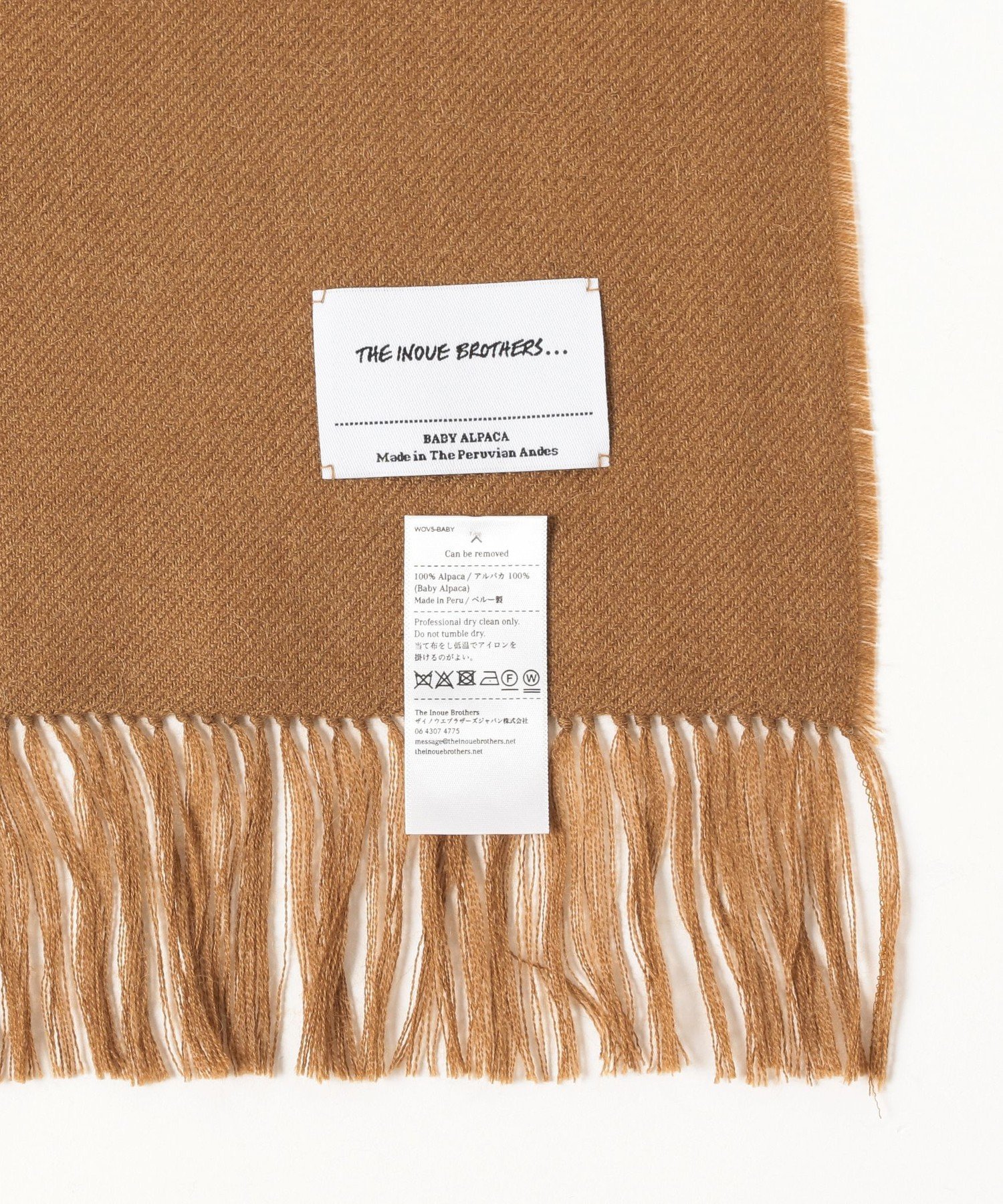 BEAMS MEN｜THE INOUE BROTHERS / アルパカ ノンブラッシュ ソリッド