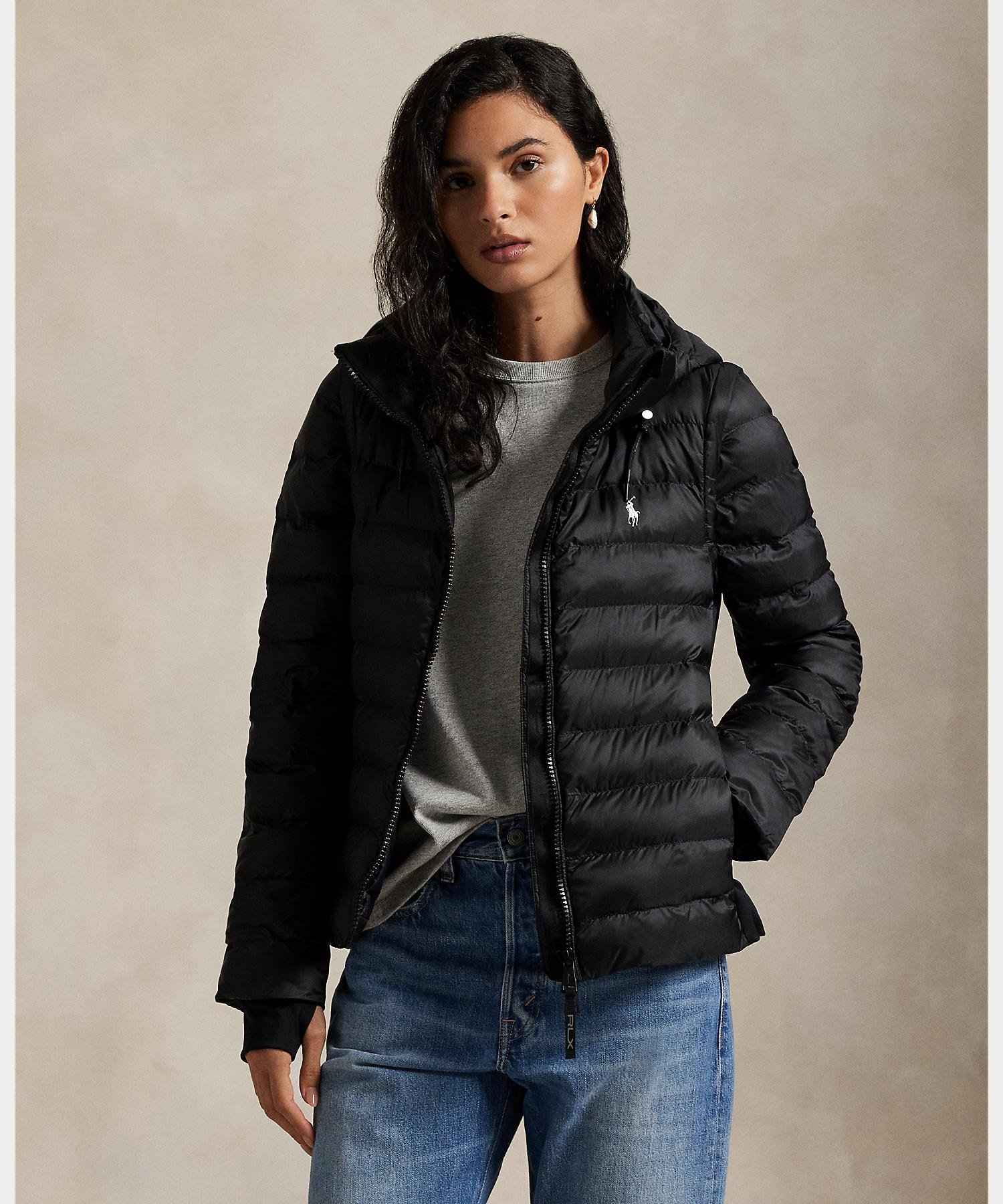 RALPH LAUREN｜(RLX)コンバーチブル キルテッド ジャケット | Rakuten