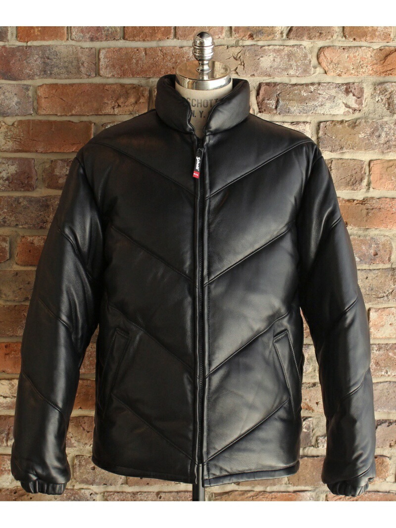 楽天市場】【SALE／30%OFF】Schott Schott/ショット/LEATHER DOWN BIAS