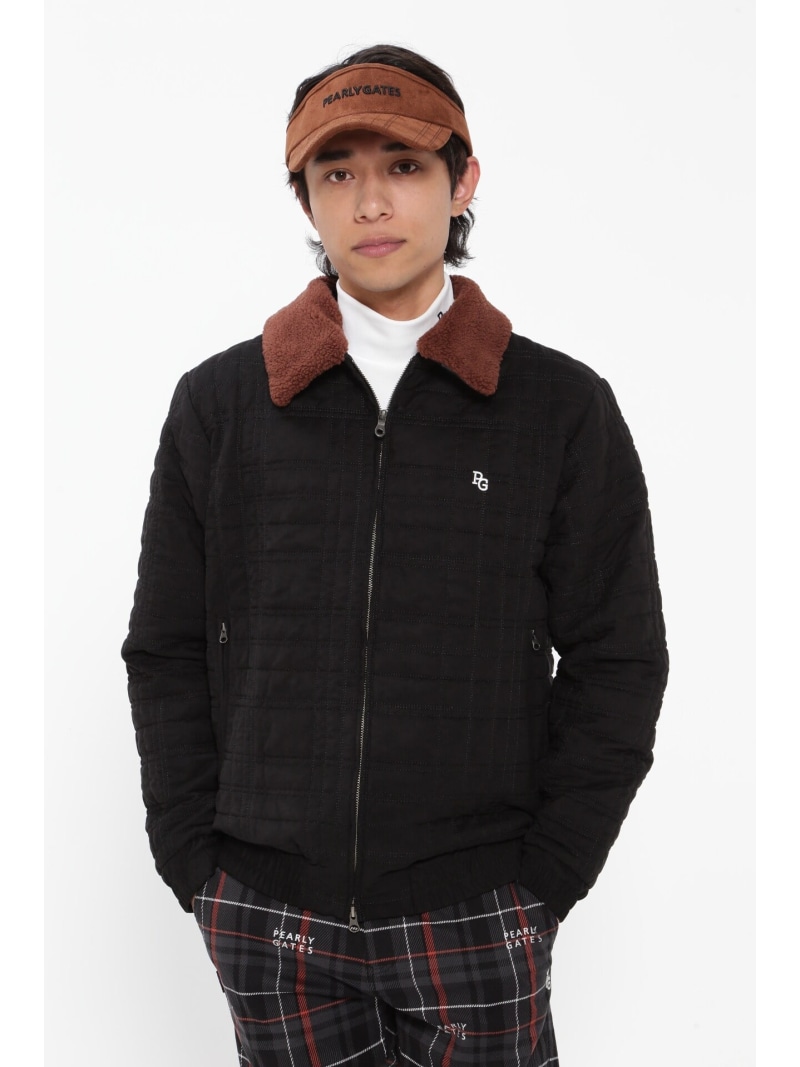 楽天市場】PEARLY GATES エルモザスエード*ジェシーボア 中綿ブルゾン