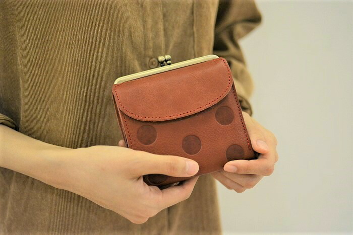 楽天市場】kanmi. カンミ がま口 二つ折り財布 【一年無料保証