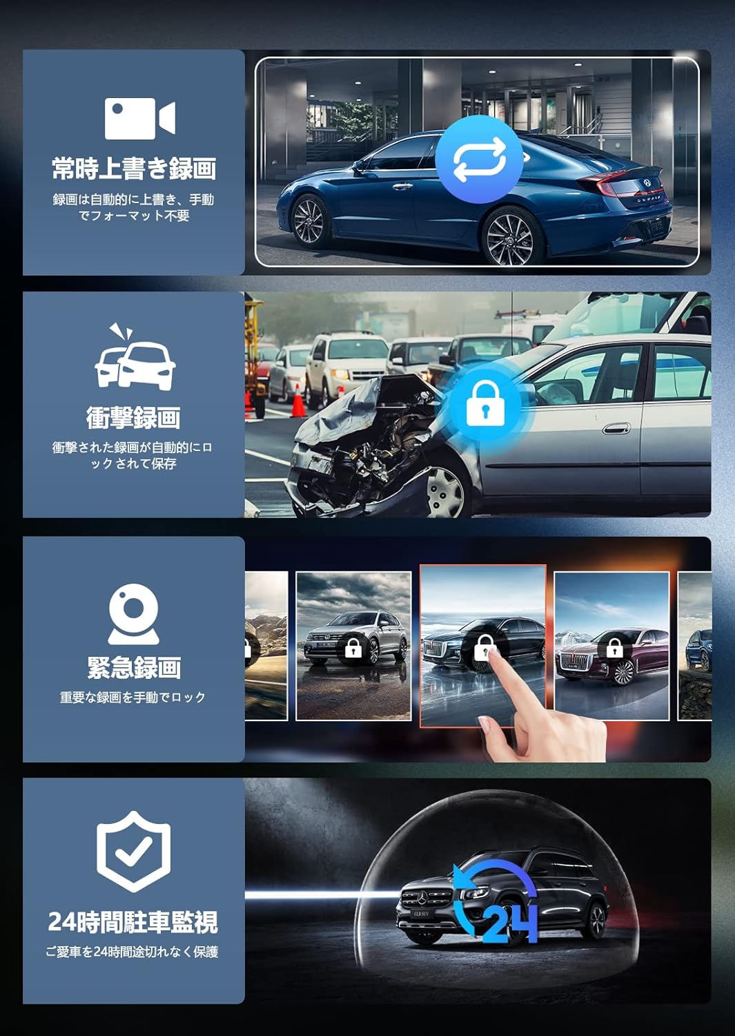 楽天市場】【4K+1080P・画質王】Changer V69PRO ドライブレコーダー