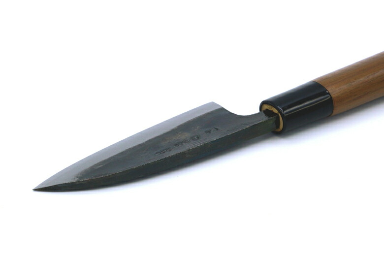 楽天市場】両刃 黒打 小出刃 包丁 青一 105mm #531-061鍛冶屋 和式