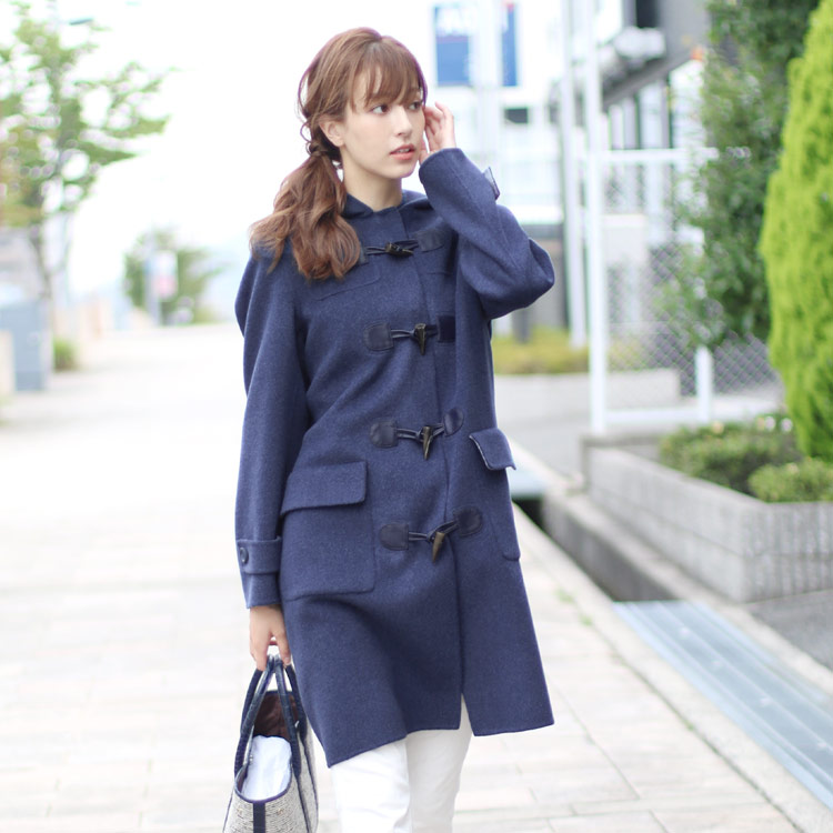 楽天市場】【5%オフクーポン】ダッフルコート レディース 冬 カシミヤ