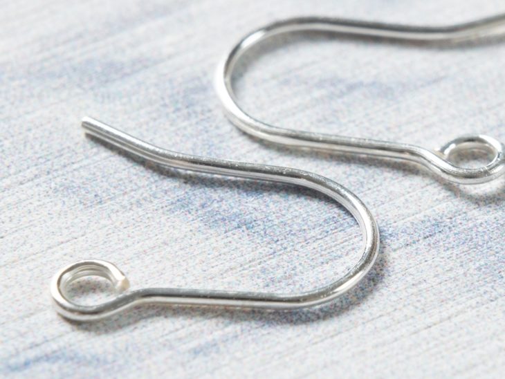 楽天市場】ピアスパーツ ピアスフック シルバー925 フックタイプ ミニ