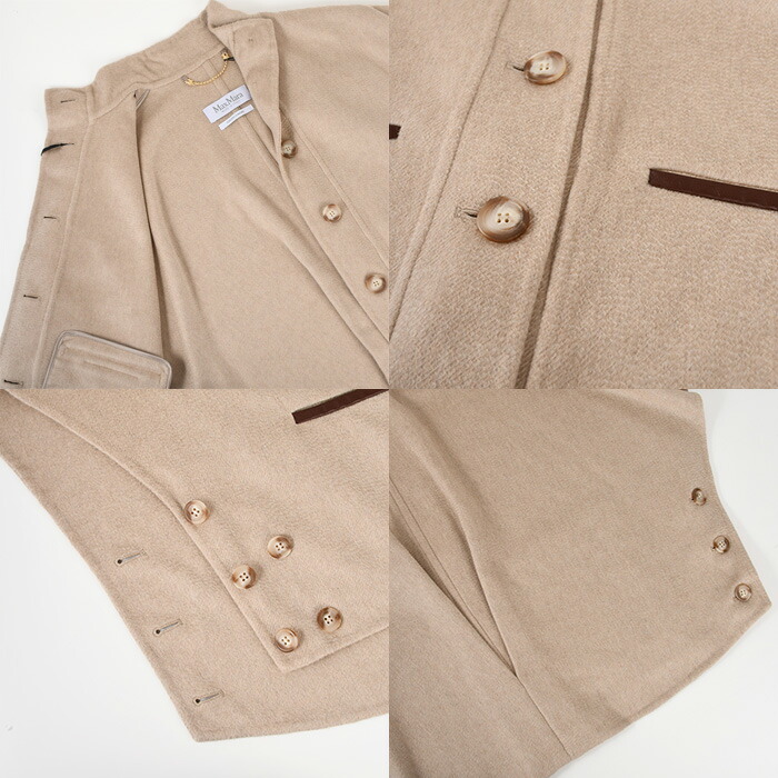 楽天市場】Max Mara マックスマーラ ケープ ポンチョ 羽織り ROLL