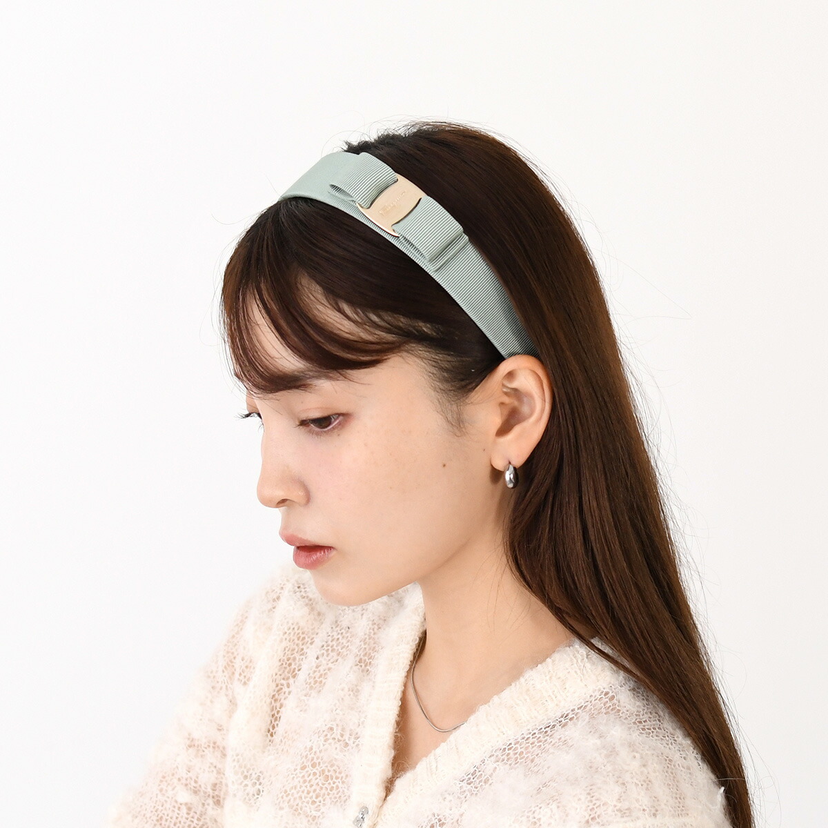 楽天市場】FERRAGAMO フェラガモ カチューシャ ヘアアクセサリー VARA