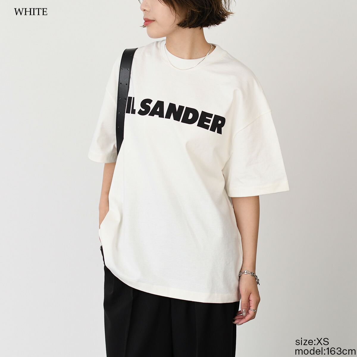 楽天市場】JILSANDER ジルサンダー オーバーサイズ ロゴ コットン T