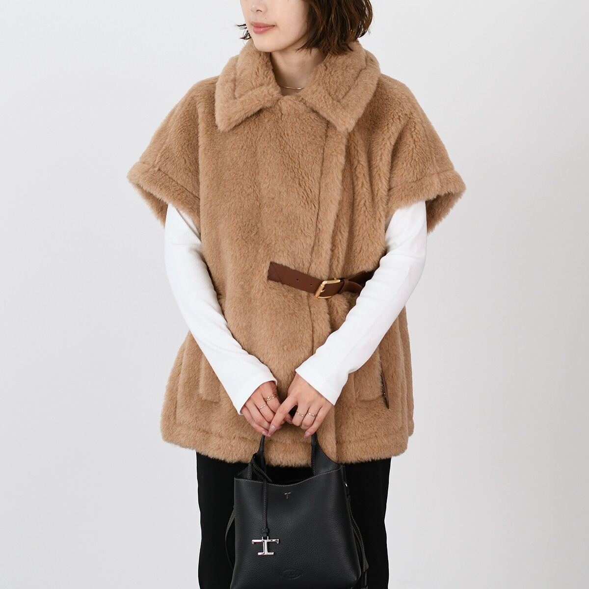 楽天市場】Max Mara マックスマーラ ポンチョ ケープ アウター LANOSO4