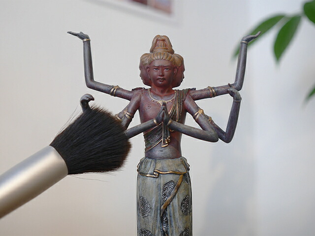 楽天市場】不動明王像 (台座一体)イスム仏像フィギュア TanaCOCORO[掌