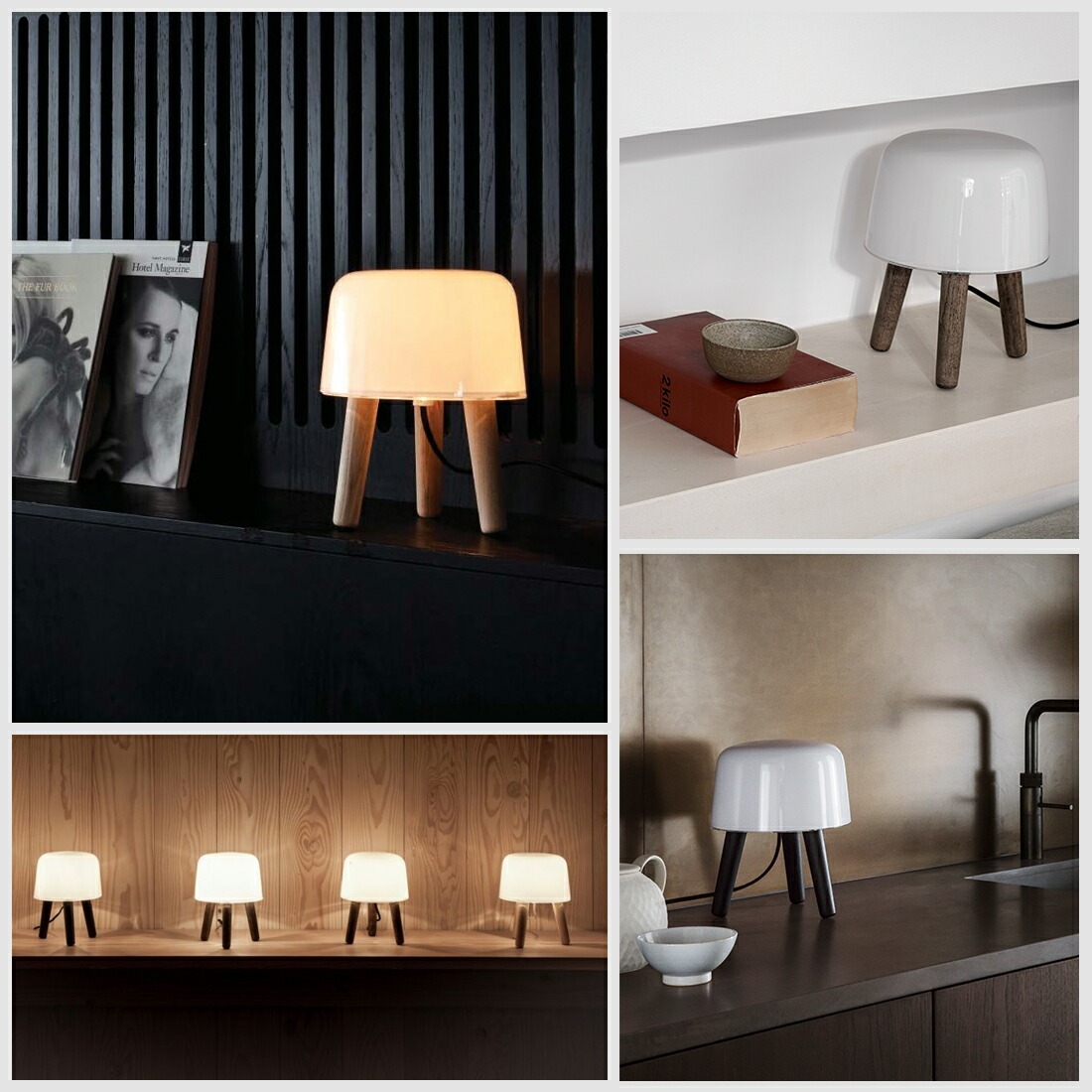 楽天市場】&TRADITION アンドトラディション MILK TABLE LAMP ミルク