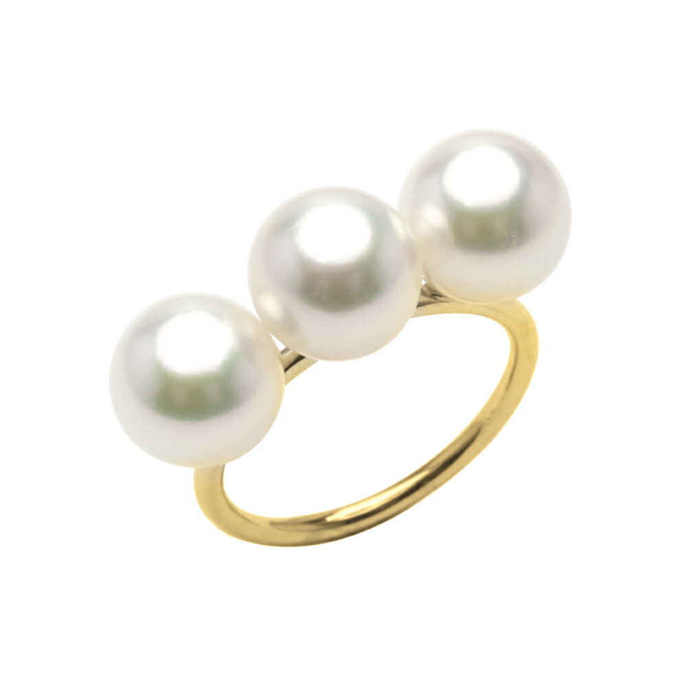 楽天市場】【ポイント10倍 2/26 09:59まで】18k パール リング 普段