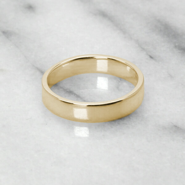 楽天市場】k18 平打ち リング 結婚指輪 マリッジ レディース 18k 18金