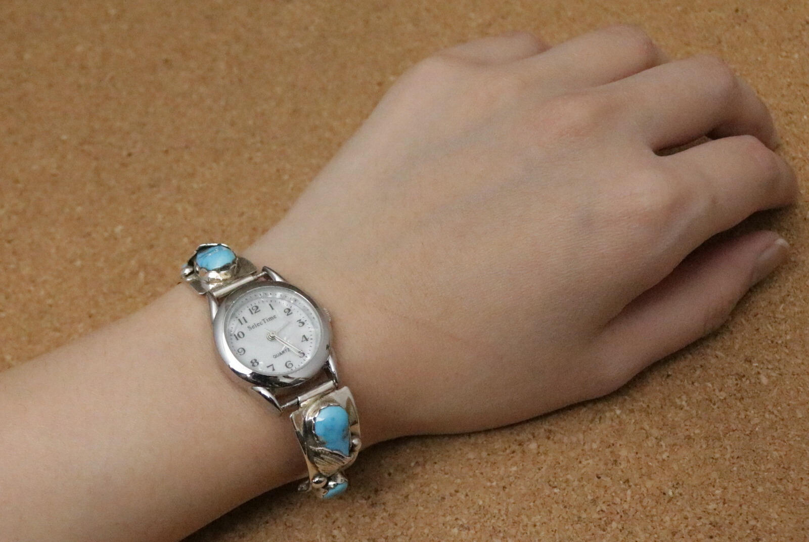 楽天市場】インディアンジュエリー・ナバホ族 リーフ飾り・ブルー