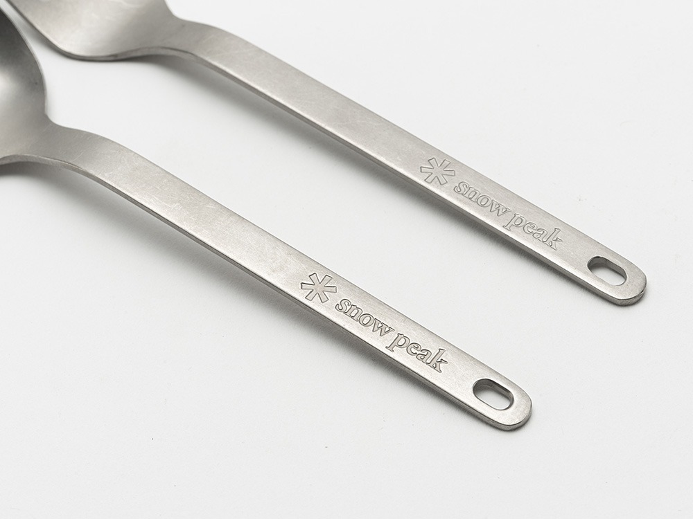 スノーピーク ワッパー武器 4個セット 限定 チタン スプーン フォーク