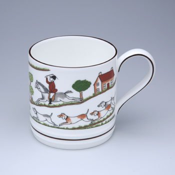 楽天市場】ウェッジウッド ハンティングシーン マグ(タンカード