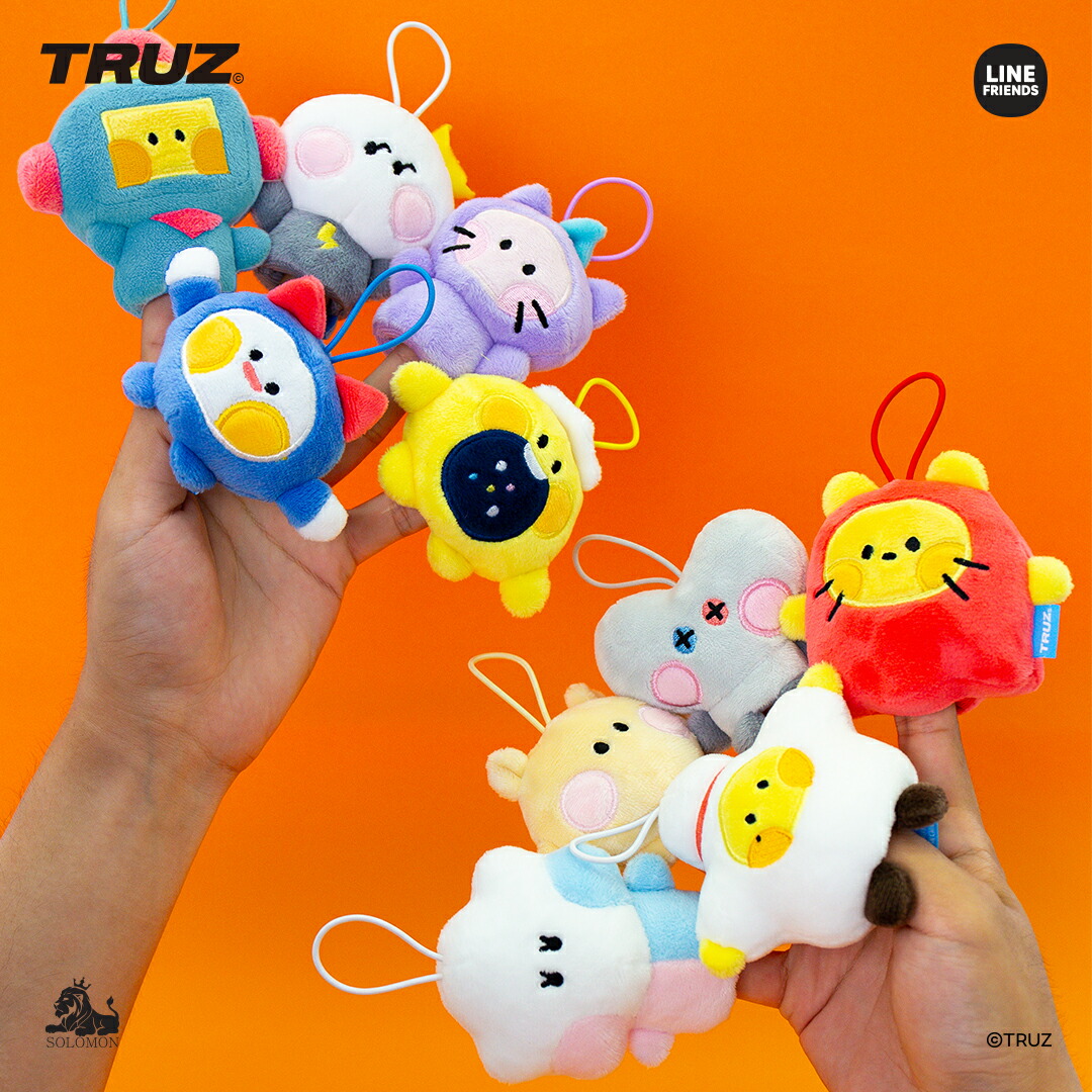 楽天市場】【TRUZ minini 指人形 】FINGER PUPPET KEYRING ぬい撮り
