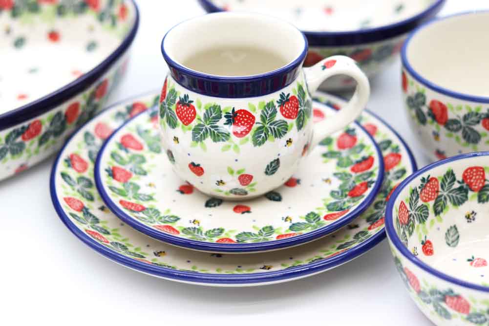 ツェラミカ、ポーランド食器、ポーリッシュポタリー、リス、キッチン