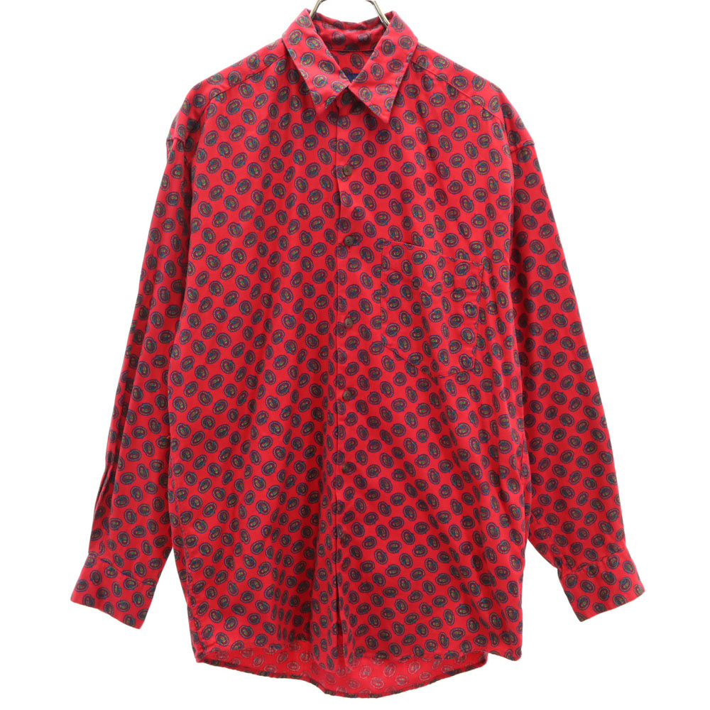 楽天市場】古着 GAP ギャップ 90s オールド 紺タグ ペイズリー柄 長袖