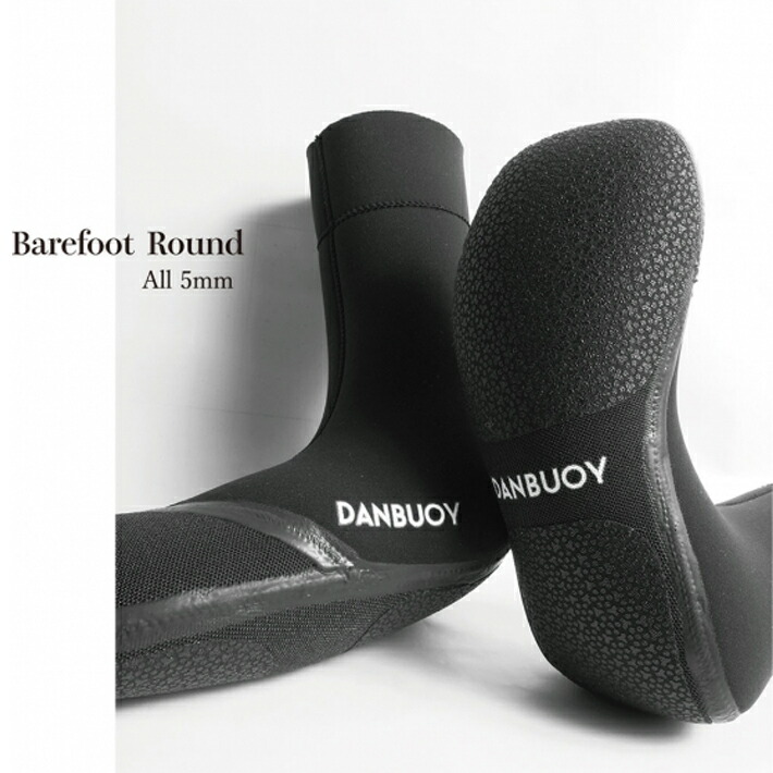 楽天市場】サーフブーツ DANBUOY ダン ブイ 5mm Bare Foot Sox New
