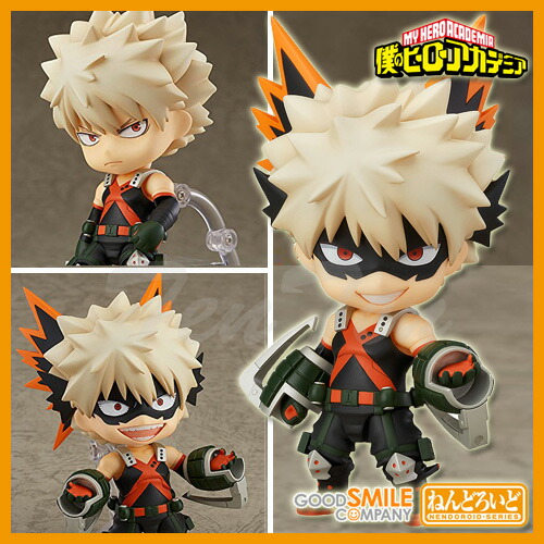 楽天市場】ねんどろいど 僕のヒーローアカデミア 爆豪勝己 ヒーローズ