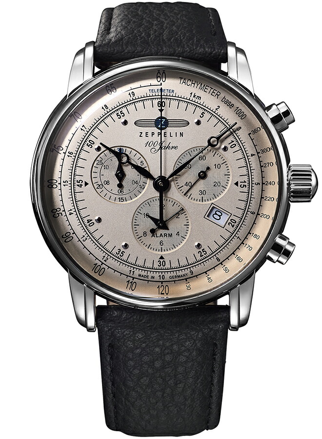 楽天市場】ツェッペリン 100周年記念シリーズ クロノグラフアラーム