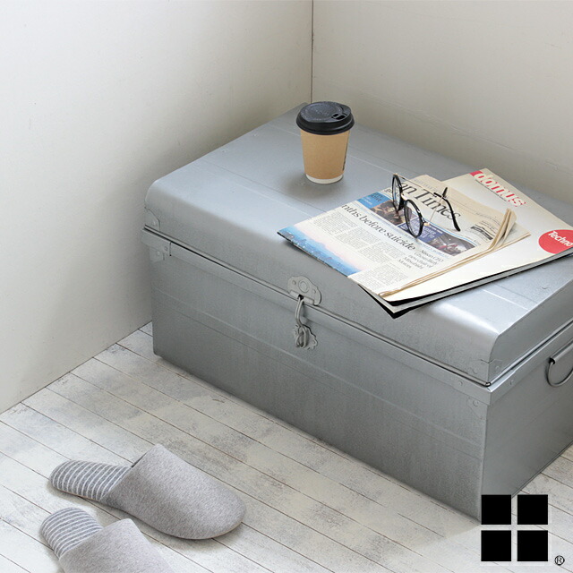 楽天市場】ブリキクラシックトランクボックス 3点セット S/M/L ブリキ