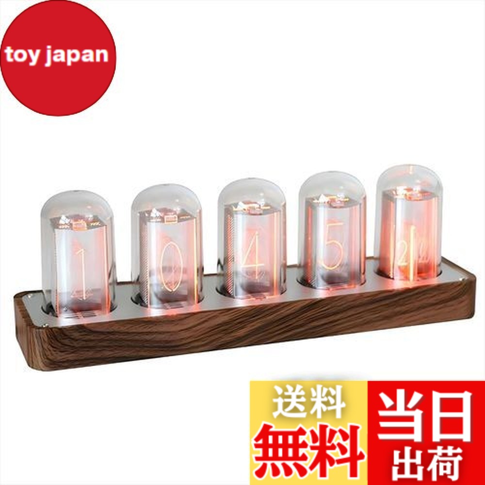 楽天市場】【送料無料】ClocTeck ニキシー管 時計 Wi-Fi同期 & 1600万