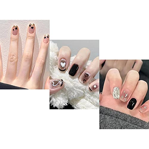 楽天市場】NIUANIUA ネイルチップ ショート つけ爪 かわいい 付け爪