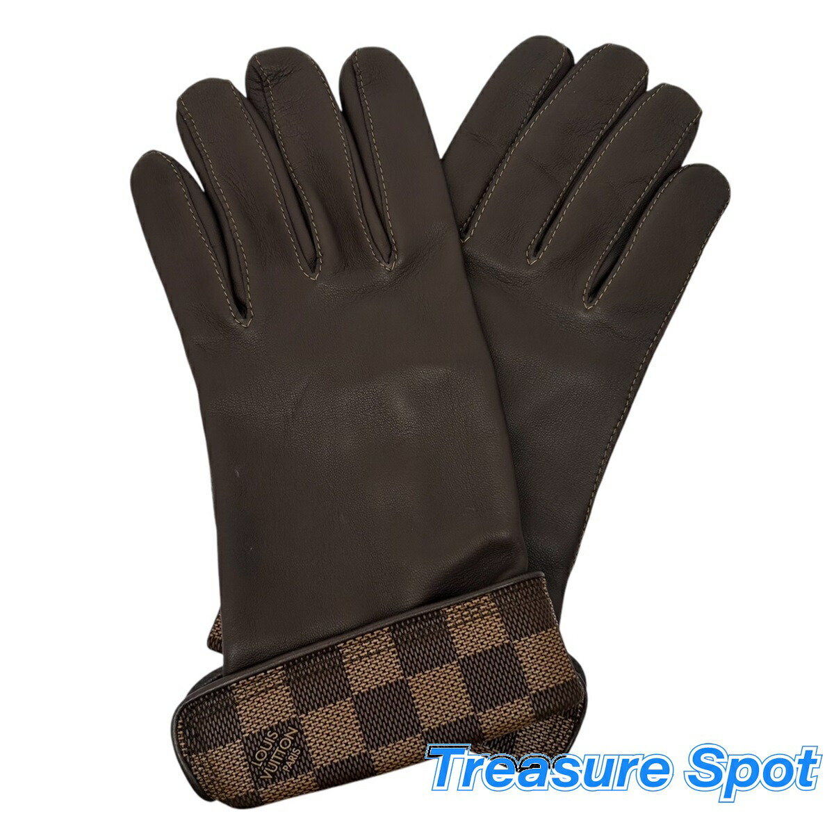 楽天市場】LOUIS VUITTON ルイ・ヴィトン グローブ 手袋 ダミエ