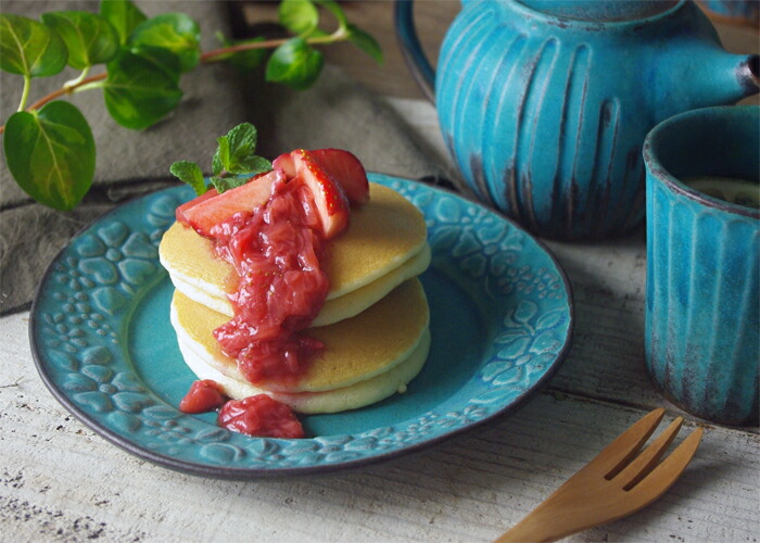 楽天市場】【max30%offクーポンあり】益子焼 ガーデン プレートL