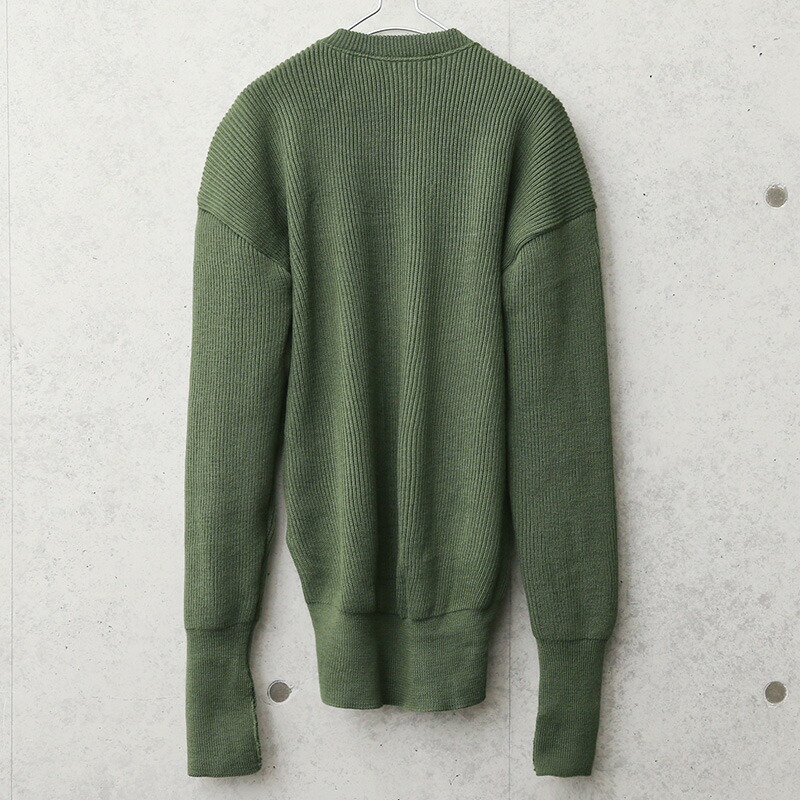 楽天市場】☆実物 USED スウェーデン軍 ジップアップ ウールセーター