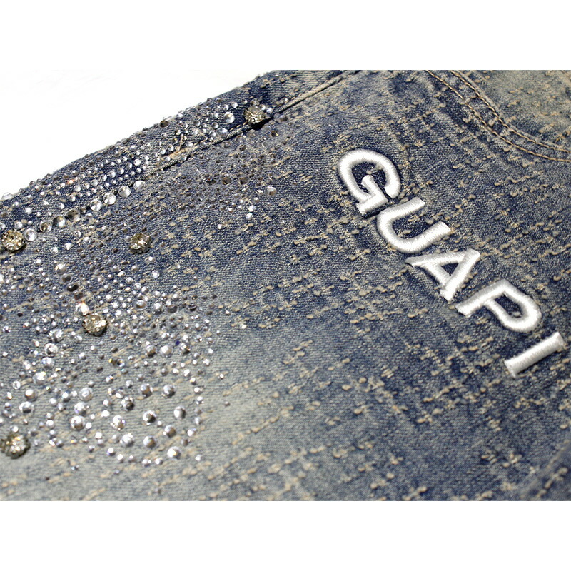 GUAPI フレアデニムパンツ Blue 36 楽天市場】GUAPI グアピ フレア