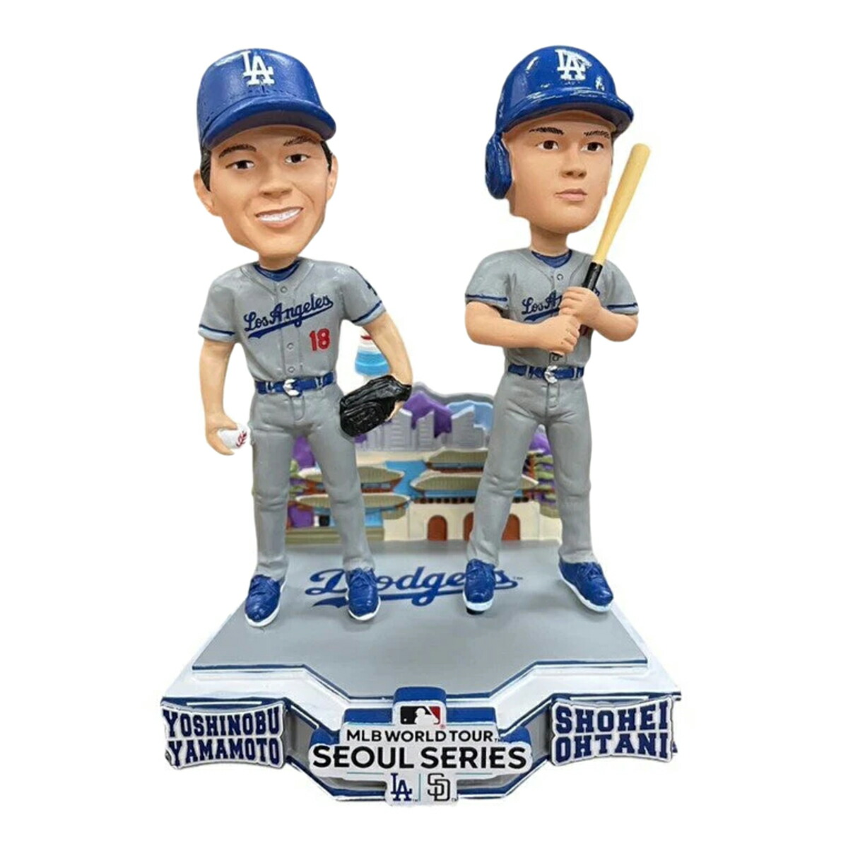 楽天市場】大谷翔平 ボブルヘッド FOCO 大谷翔平＆山本由伸 グッズ LA