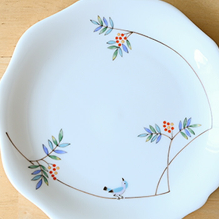 楽天市場】香蘭社 小鳥の詩 ペア中皿 有田焼 皿 食器 セット おしゃれ