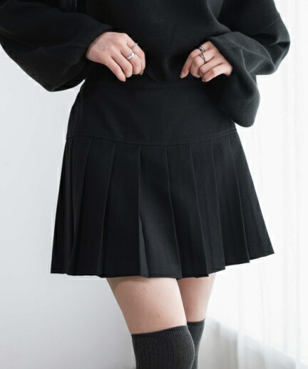 楽天市場】【SALE 3299円→2199円】プリーツスカパン ボトムス