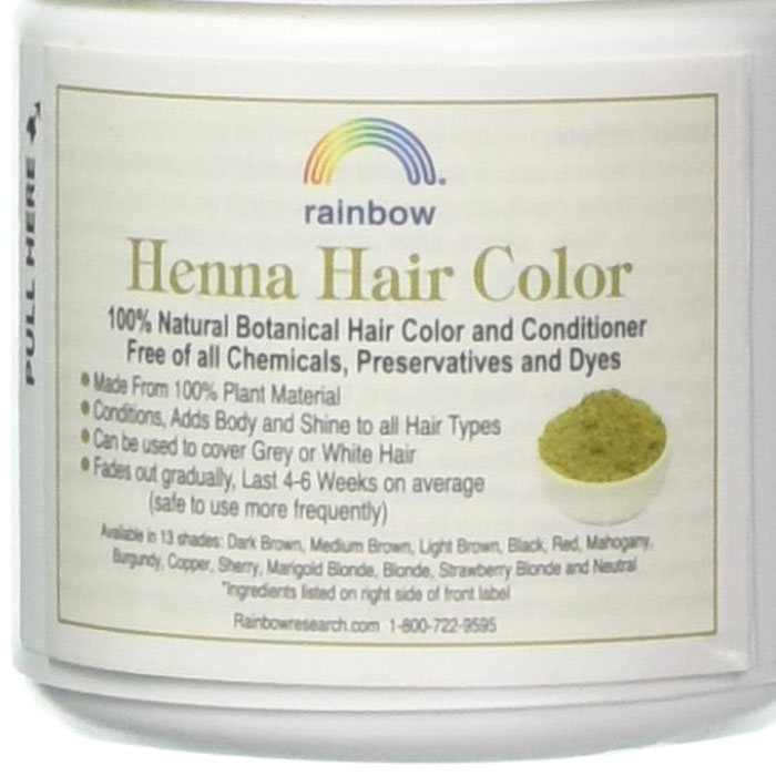 楽天市場】ヘナ レインボー・白髪染め ヘアカラー コンディショナー