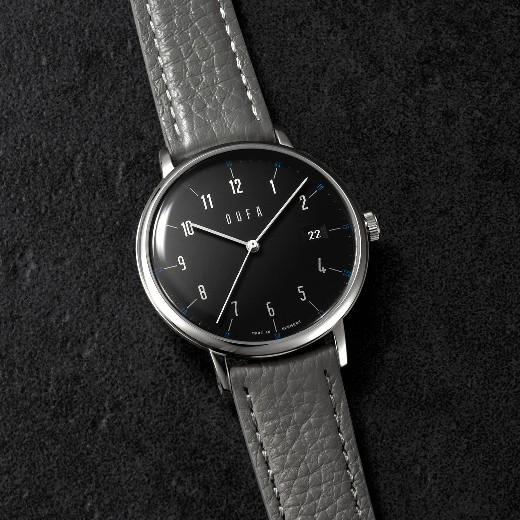 楽天市場】ドゥッファ DUFA メンズ 腕時計 ブラック 自動巻 BREUER DF