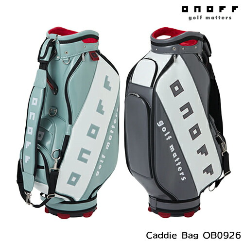 楽天市場】ONOFF オノフ Caddie Bag キャディバッグ OB0926 9型 4.2kg