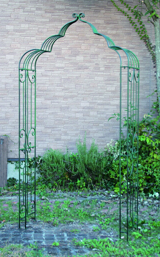 楽天市場】鉄製 23クラウンアーチVRA23-S01ガーデンアーチ