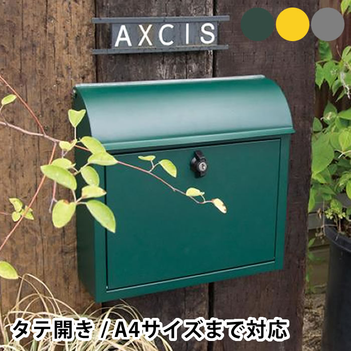 楽天市場】ポスト 壁掛け アクシス ルーフィングポスト 北欧 おしゃれ
