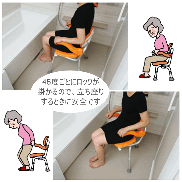 楽天市場】【平日15時まで即日出荷】シャワーチェア[ユクリア]ミドル