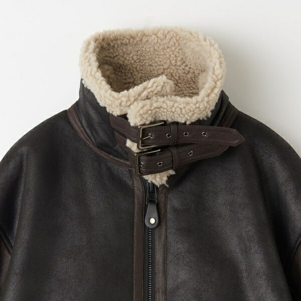 楽天市場】＜monkey time＞ フェイク ムートン B-3 ジャケット