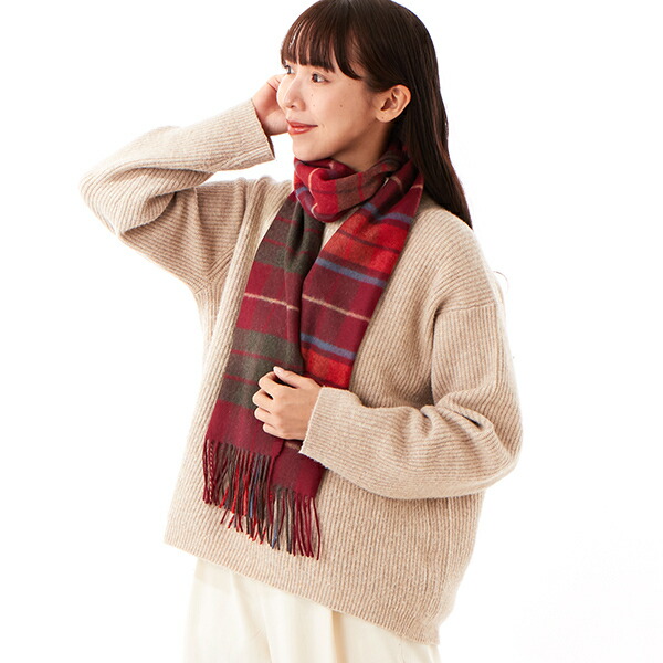 楽天市場】Aquascutum（アクアスキュータム） カシミヤ100％チェック