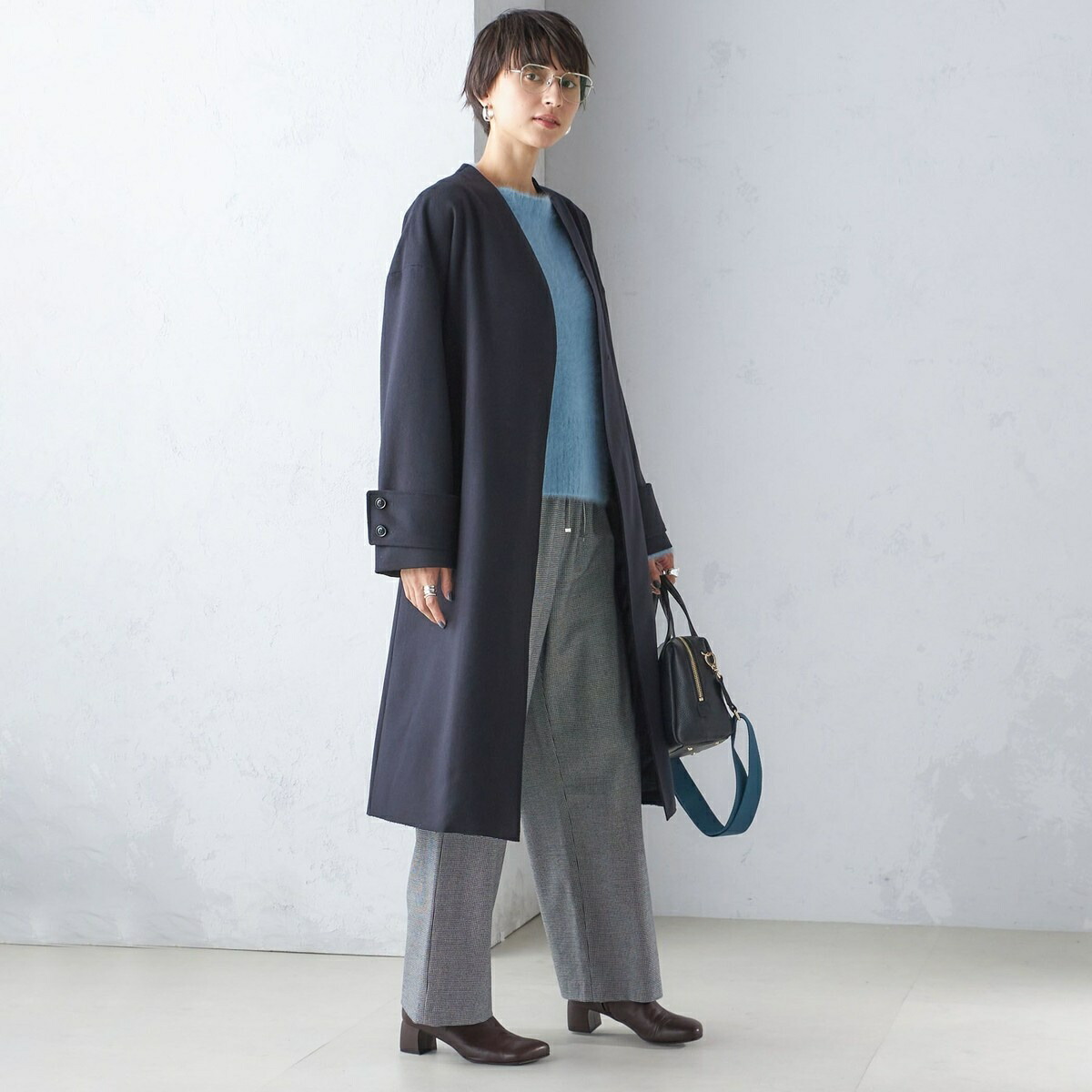 楽天市場】MANTECO ノーカラー コート／シップス（SHIPS） : 丸井