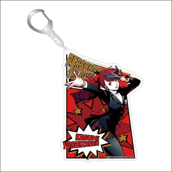アナザーエデン ペルソナ5 当選品 芳澤かすみ アクリルキーホルダー