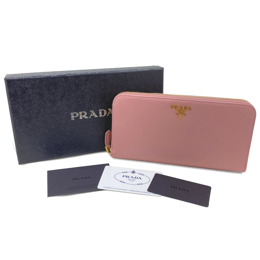 楽天市場】プラダ PRADA 長財布 ラウンドファスナー サフィアーノ